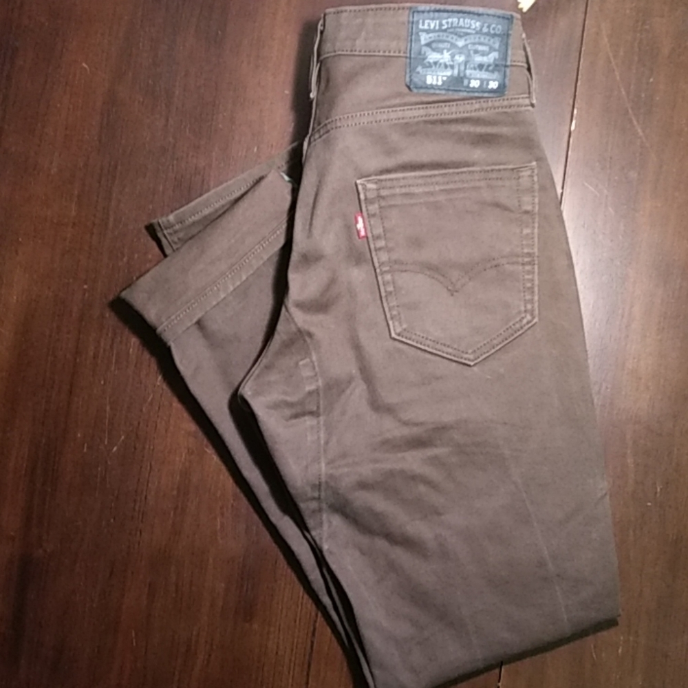 Levi's 511 brown denim jeans